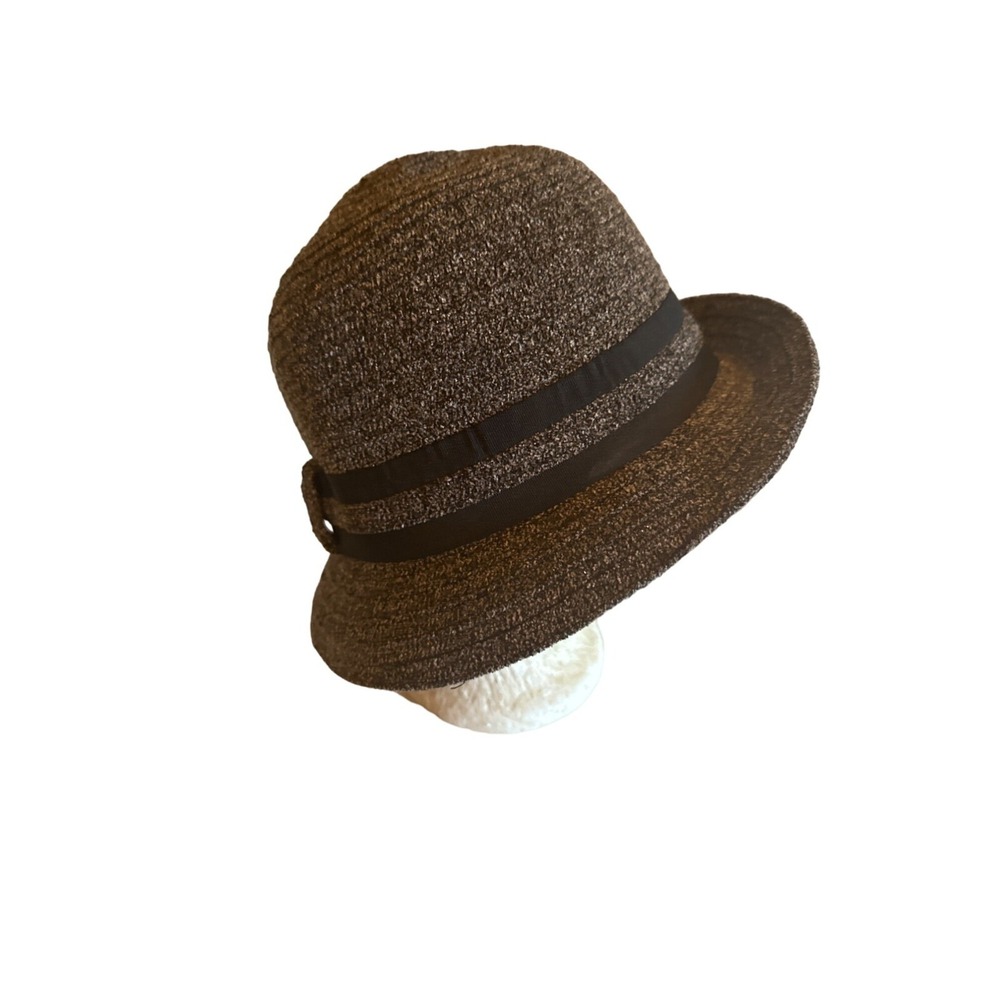 Collection Eighteen Womens Acrylic Bucket Hat With Black Band